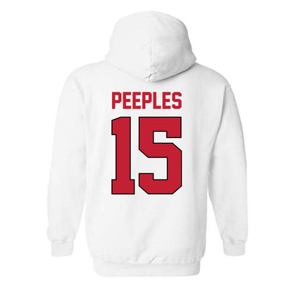 Georgia - NCAA Baseball : Ty Peeples - Sports Shersey Hooded Sweatshirt-1