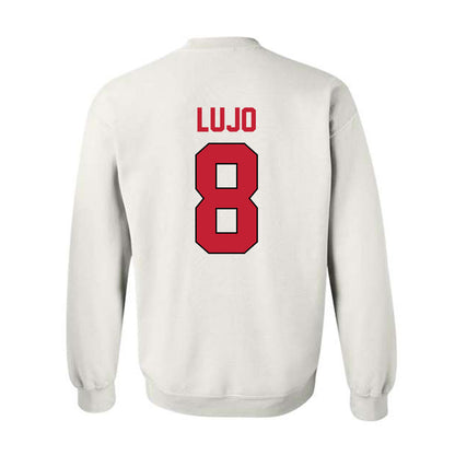 Georgia - NCAA Baseball : Rylan Lujo - Sports Shersey Crewneck Sweatshirt-1