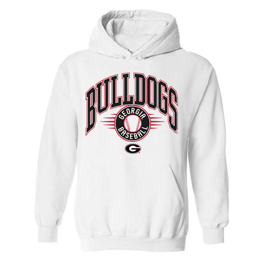 Georgia - NCAA Baseball : Dylan Vigue - Sports Shersey Hooded Sweatshirt-0
