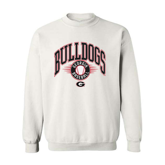 Georgia - NCAA Baseball : Dylan Vigue - Sports Shersey Crewneck Sweatshirt-0
