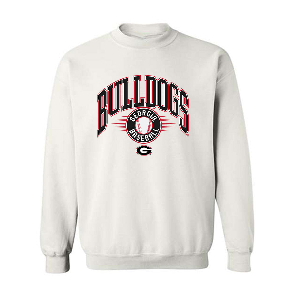 Georgia - NCAA Baseball : Michael Oshaughnessy - Sports Shersey Crewneck Sweatshirt-0