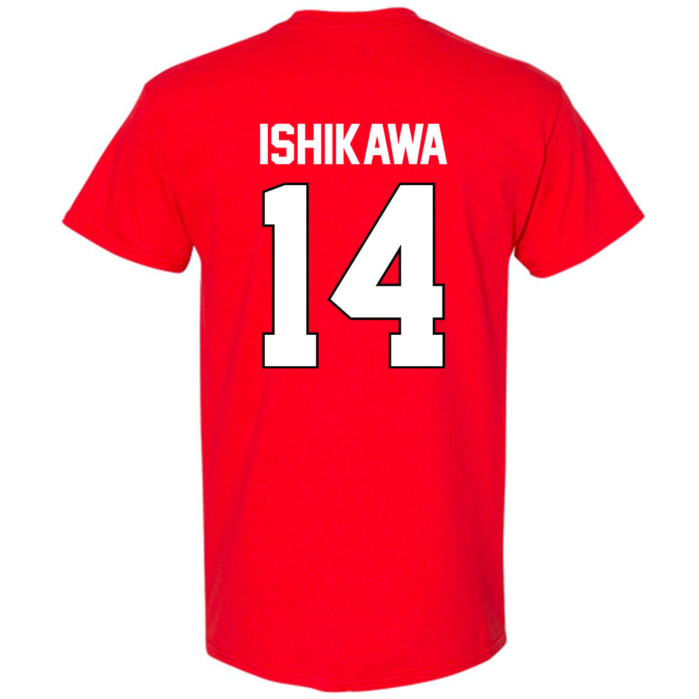 Georgia - NCAA Baseball : Kenny Ishikawa - Sports Shersey T-Shirt-1