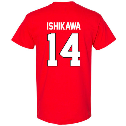 Georgia - NCAA Baseball : Kenny Ishikawa - Sports Shersey T-Shirt-1