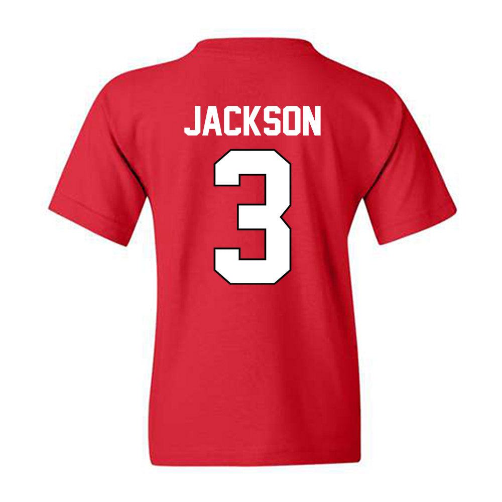 Georgia - NCAA Baseball : Daniel Jackson - Sports Shersey Youth T-Shirt-1