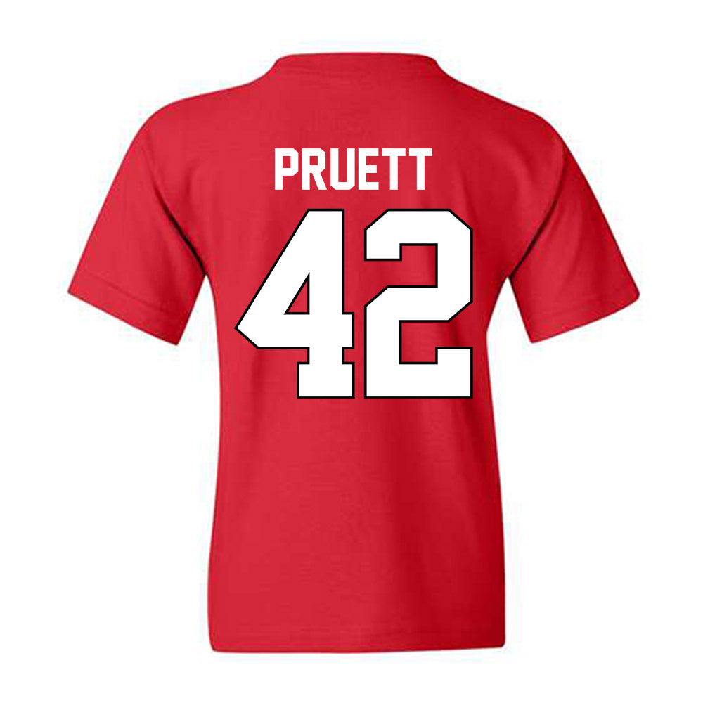 Georgia - NCAA Baseball : Brad Pruett - Sports Shersey Youth T-Shirt-1