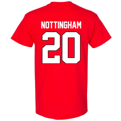 Georgia - NCAA Baseball : Joe Nottingham - Sports Shersey T-Shirt-1