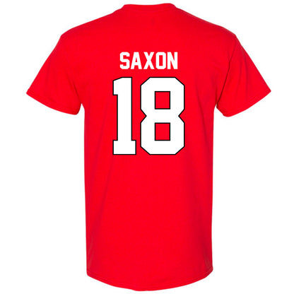Georgia - NCAA Baseball : TL Saxon - Sports Shersey T-Shirt-1
