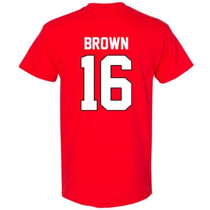 Georgia - NCAA Baseball : Zachary Brown - Sports Shersey T-Shirt-1