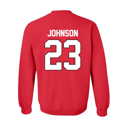 Georgia - NCAA Baseball : Cole Johnson - Sports Shersey Crewneck Sweatshirt-1