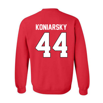 Georgia - NCAA Baseball : Cole Koniarsky - Sports Shersey Crewneck Sweatshirt-1