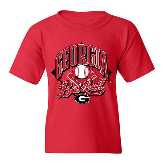 Georgia - NCAA Baseball : Caden Aoki - Sports Shersey Youth T-Shirt-0