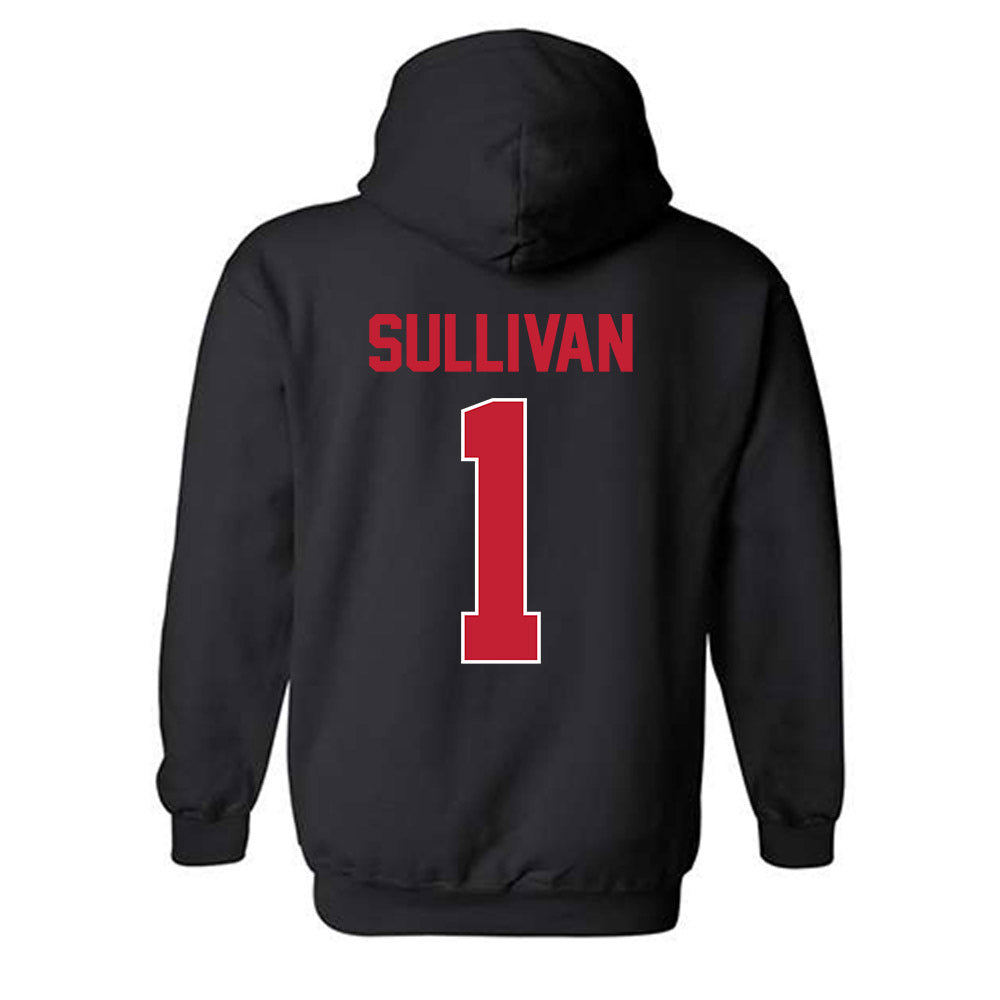 Georgia - NCAA Softball : Delani Sullivan - Sport Shersey Hooded Sweatshirt-1