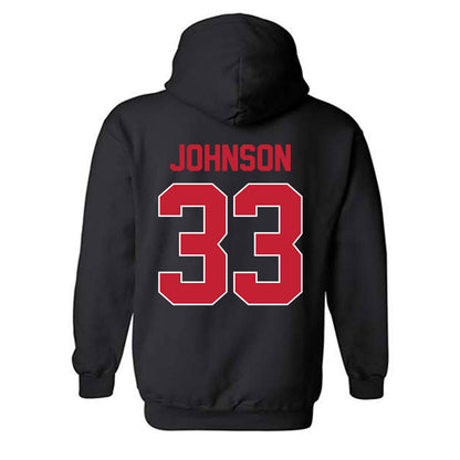 Georgia - NCAA Softball : Maddie Johnson - Sport Shersey Hooded Sweatshirt-1