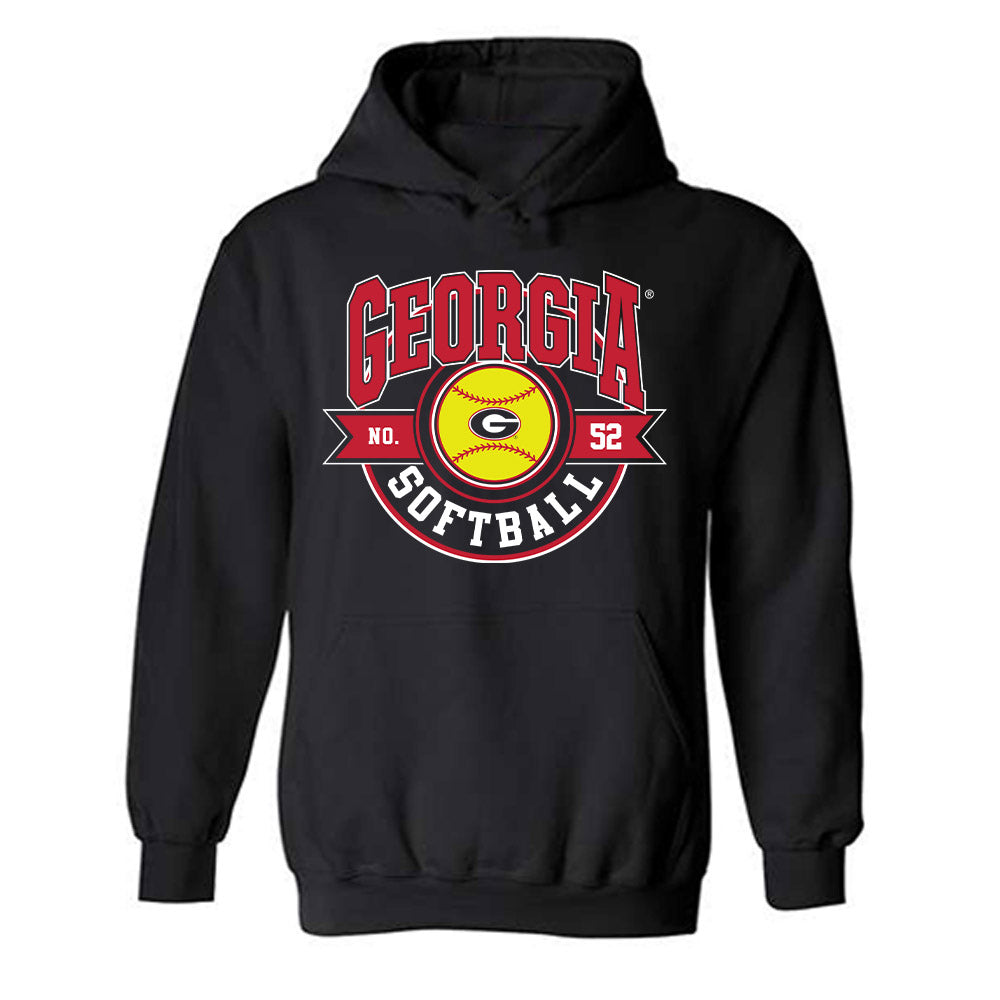 Georgia - NCAA Softball : Luna Taboas - Sport Shersey Hooded Sweatshirt-0