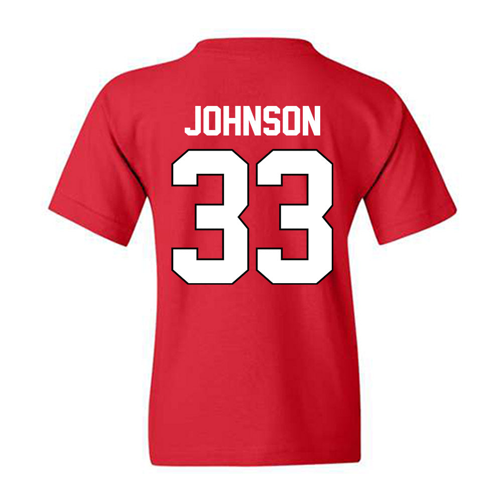 Georgia - NCAA Softball : Maddie Johnson - Sport Shersey Youth T-Shirt-1