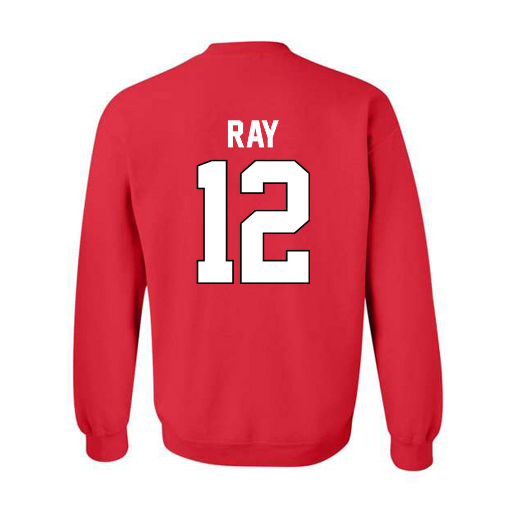 Georgia - NCAA Softball : Natalie Ray - Sport Shersey Crewneck Sweatshirt-1