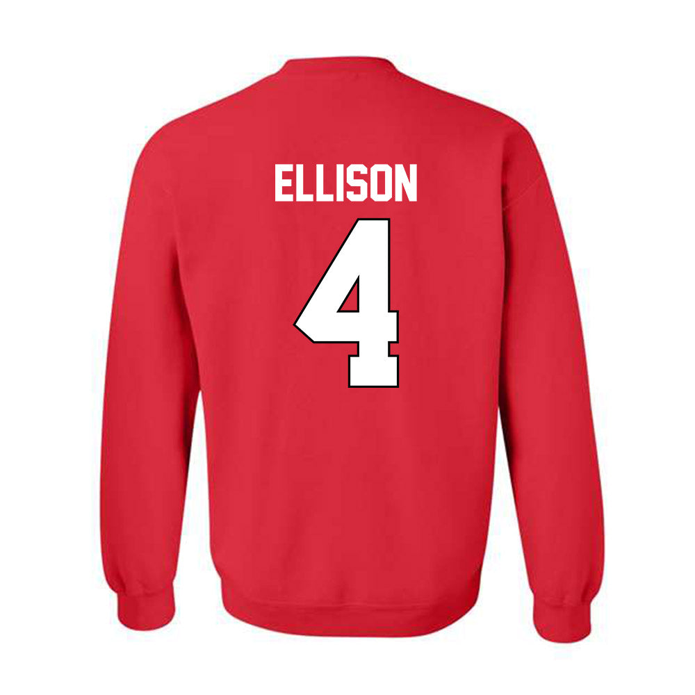 Georgia - NCAA Softball : Tyler Ellison - Sport Shersey Crewneck Sweatshirt-1