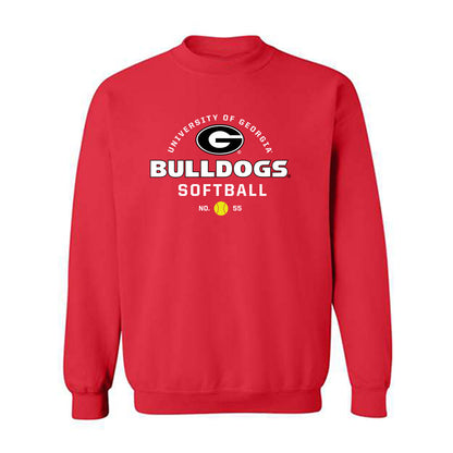 Georgia - NCAA Softball : Bailey Lindemuth - Sport Shersey Crewneck Sweatshirt-0