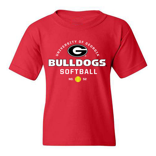 Georgia - NCAA Softball : Luna Taboas - Sport Shersey Youth T-Shirt-0