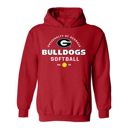 Georgia - NCAA Softball : Presley Harrison - Sport Shersey Hooded Sweatshirt-0
