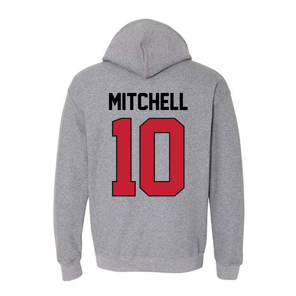Georgia - NCAA Softball : Mollie Mitchell - Sports Shersey Hooded Sweatshirt-1