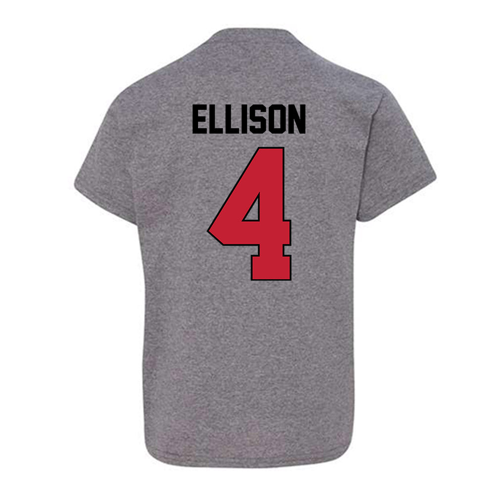 Georgia - NCAA Softball : Tyler Ellison - Sports Shersey Youth T-Shirt-1