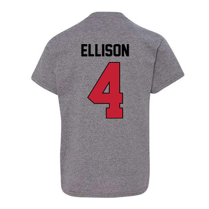 Georgia - NCAA Softball : Tyler Ellison - Sports Shersey Youth T-Shirt-1