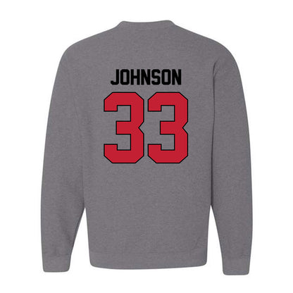 Georgia - NCAA Softball : Maddie Johnson - Sports Shersey Crewneck Sweatshirt-1