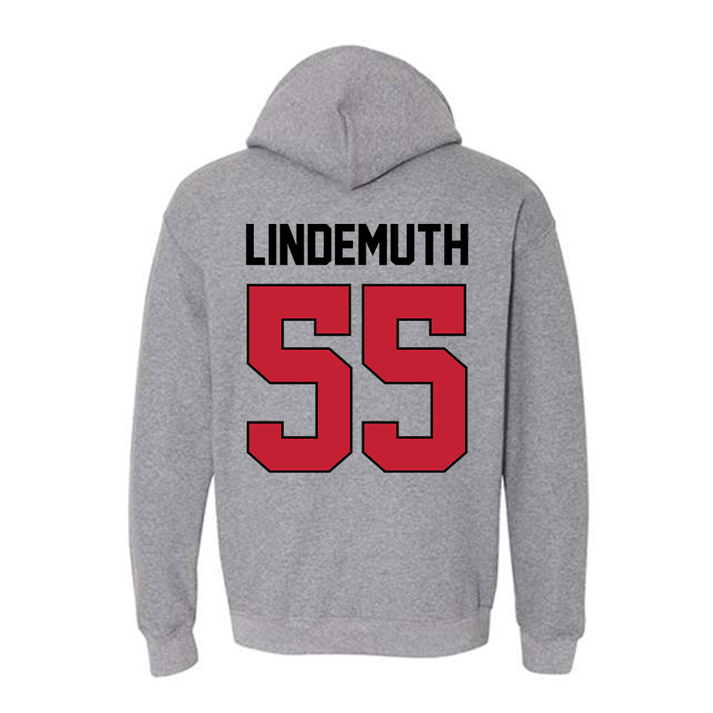 Georgia - NCAA Softball : Bailey Lindemuth - Sports Shersey Hooded Sweatshirt-1