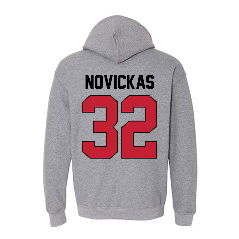 Georgia - NCAA Softball : Gabi Novickas - Sports Shersey Hooded Sweatshirt-1