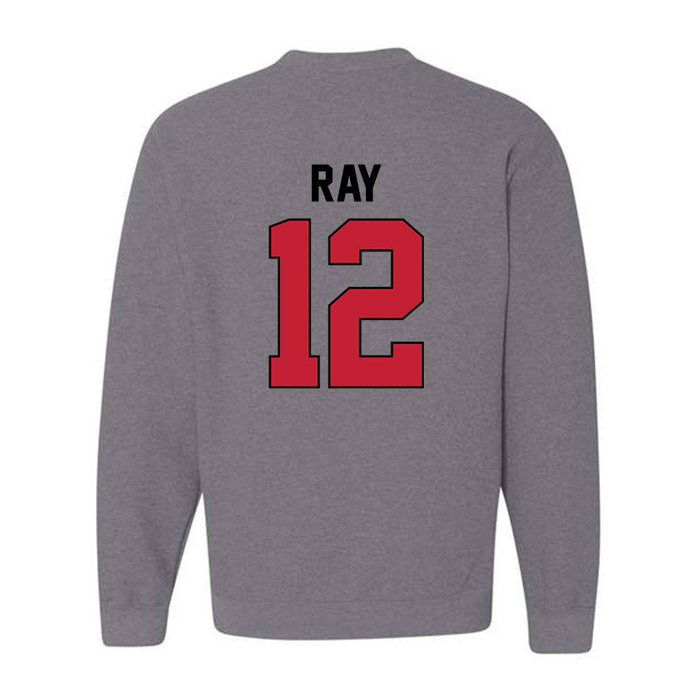 Georgia - NCAA Softball : Natalie Ray - Sports Shersey Crewneck Sweatshirt-1