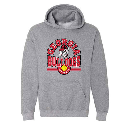 Georgia - NCAA Softball : Luna Taboas - Sports Shersey Hooded Sweatshirt-0