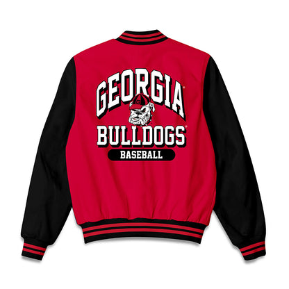 Georgia - NCAA Baseball : Jackson Peavy - Bomber Jacket-1