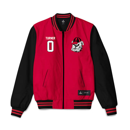 Georgia - NCAA Women's Basketball : Trinity Turner - Bomber Jacket-0