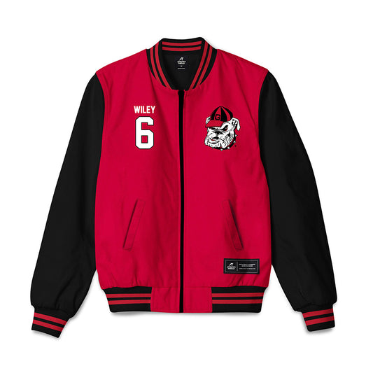 Georgia - NCAA Football : CJ Wiley - Bomber Jacket-0