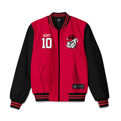 Georgia - NCAA Baseball : Matt Scott - Bomber Jacket-0