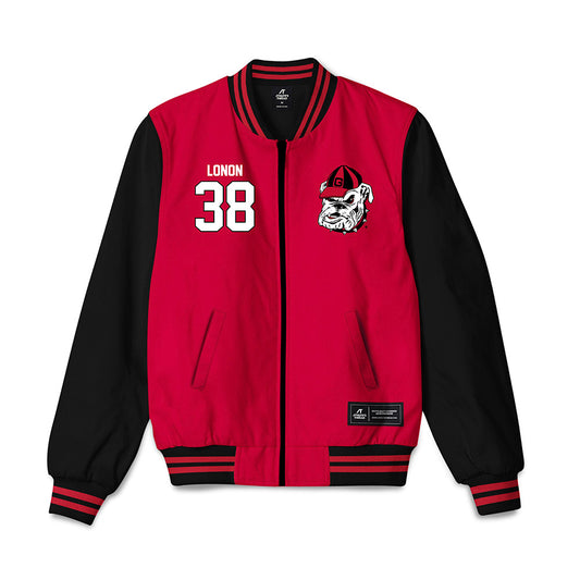 Georgia - NCAA Football : AJ Lonon - Bomber Jacket-0