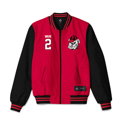 Georgia - NCAA Women's Basketball : Harmonie Ware - Bomber Jacket-0