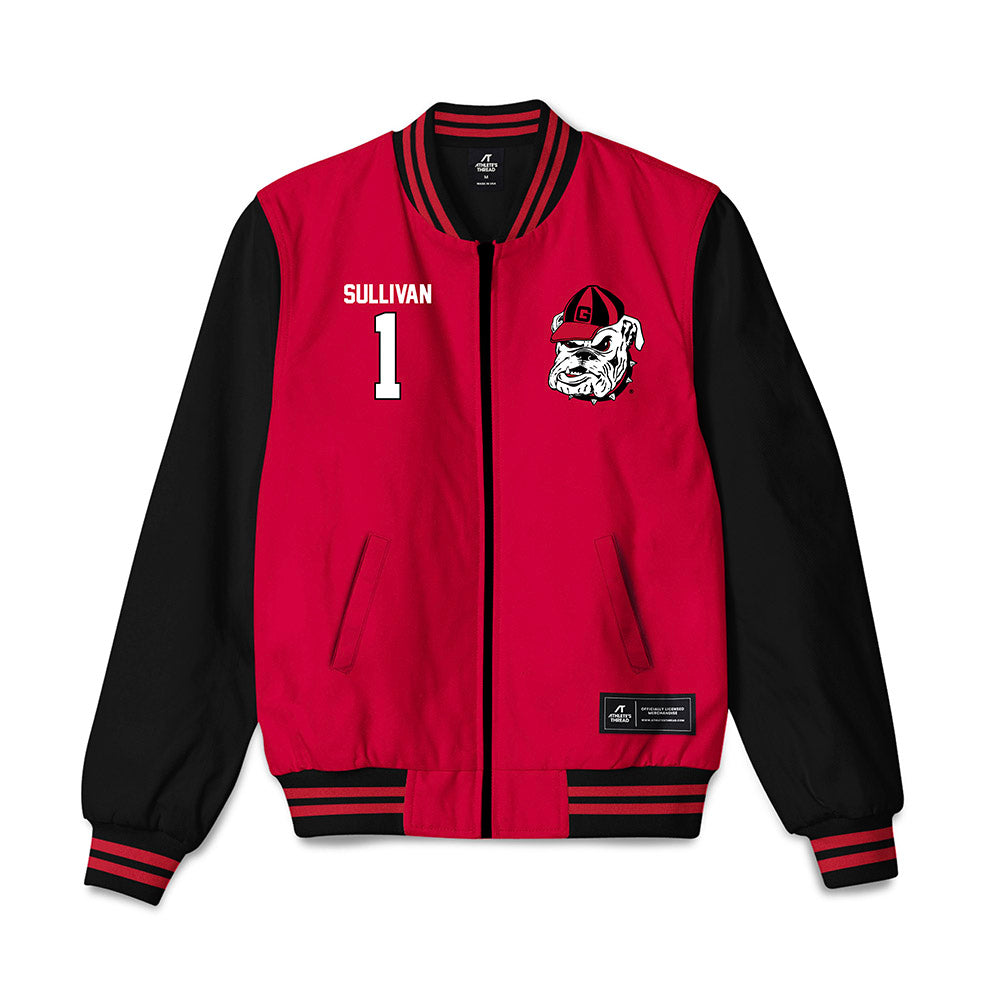 Georgia - NCAA Softball : Delani Sullivan - Bomber Jacket-0