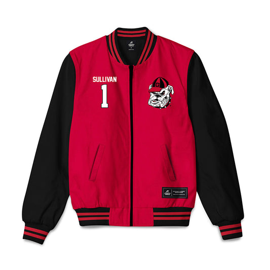 Georgia - NCAA Softball : Delani Sullivan - Bomber Jacket-0