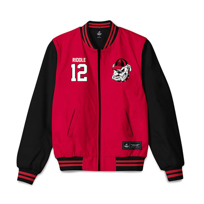Georgia - NCAA Football : Ja Marley Riddle - Bomber Jacket-0
