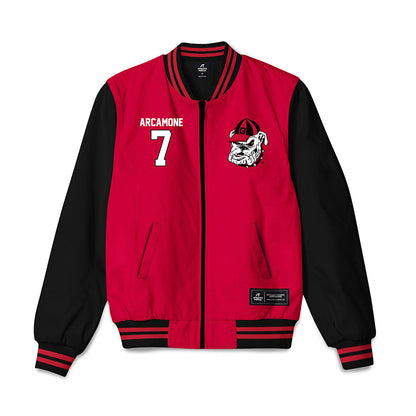 Georgia - NCAA Baseball : Jack Arcamone - Bomber Jacket-0