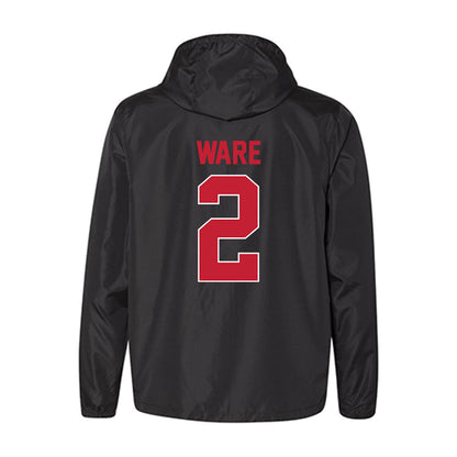 Georgia - NCAA Women's Basketball : Harmonie Ware - Windbreaker-1
