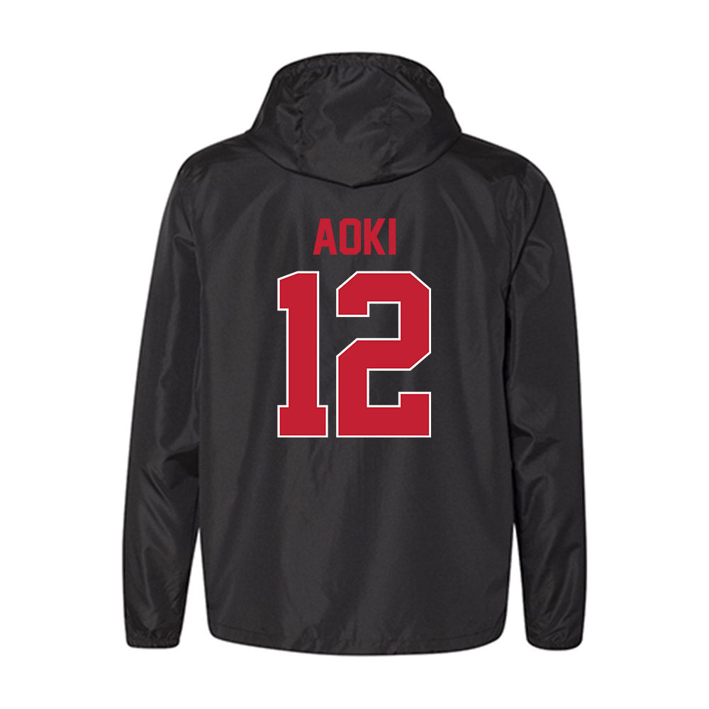 Georgia - NCAA Baseball : Caden Aoki - Windbreaker-1