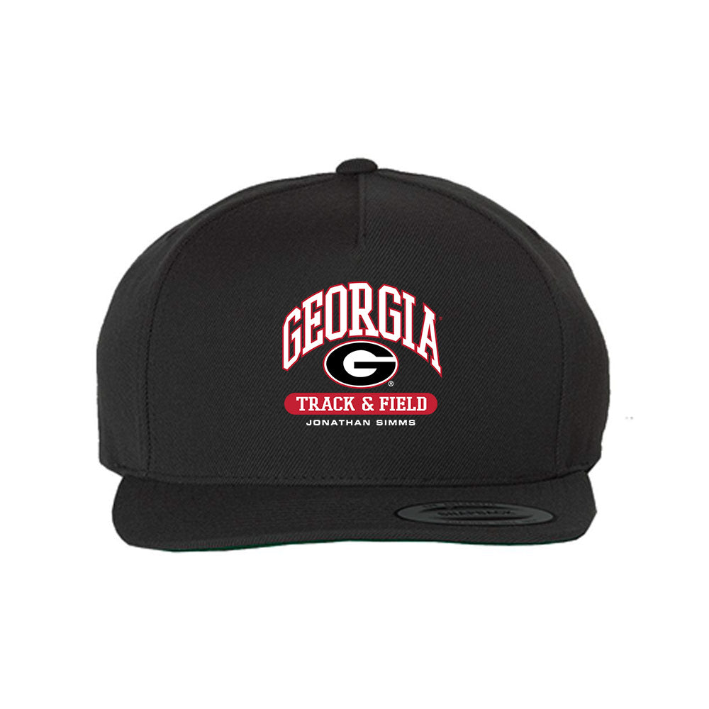 Georgia - NCAA Men's Track & Field : Jonathan Simms - Snapback Hat-0