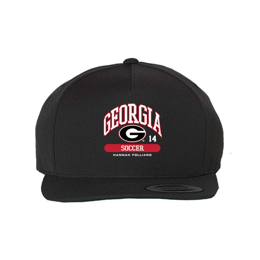 Georgia - NCAA Women's Soccer : Hannah Folliard - Snapback Hat-0