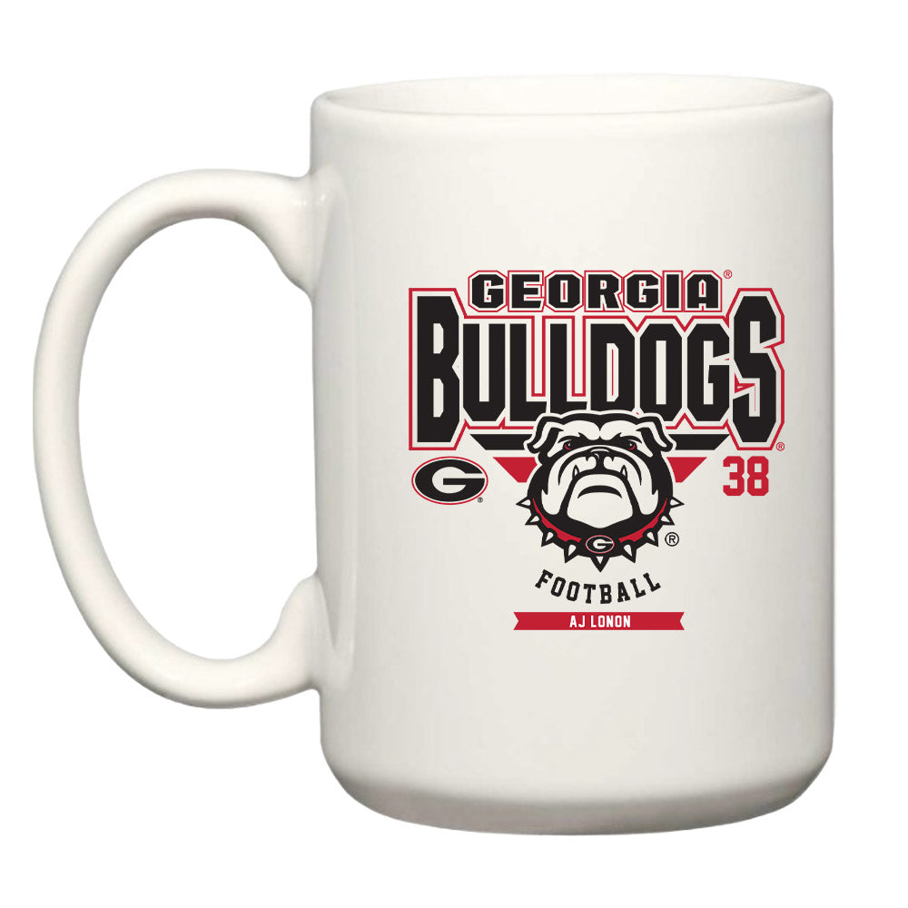 Georgia - NCAA Football : AJ Lonon - Coffee Mug-0