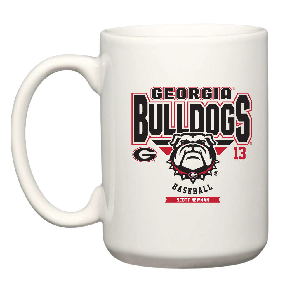 Georgia - NCAA Baseball : Scott Newman - Coffee Mug-0