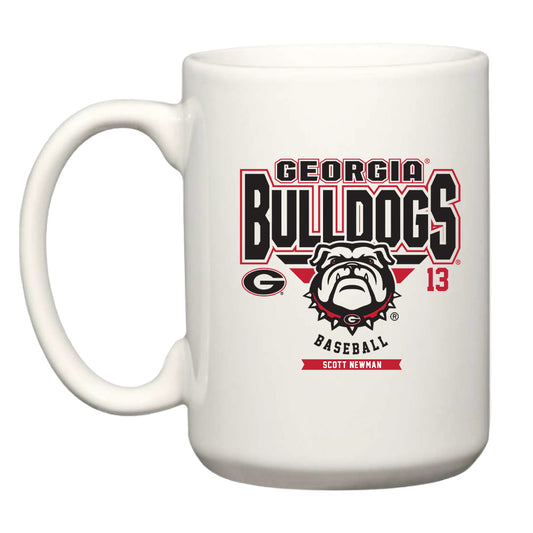Georgia - NCAA Baseball : Scott Newman - Coffee Mug-0