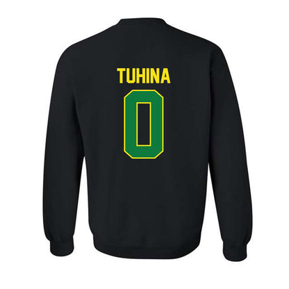 Oregon - NCAA Women's Basketball : Astera Tuhina - Classic Shersey Crewneck Sweatshirt-1